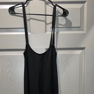 Black overall jumpsuit size small